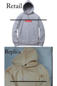 peach supreme hoodie replica