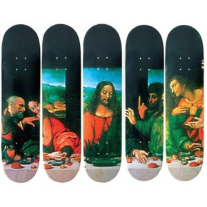 2002 - Supreme Last Supper Supreme Skateboard Deck