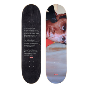 2017 - Supreme Scarface Shower Supreme Skateboard Deck