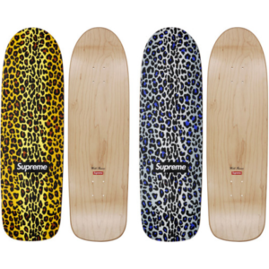 2009 - Supreme Leopard Cruiser Supreme Skateboard Deck