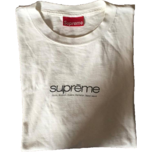 1995 Supreme OG Classic Logo Tee Supreme Tag