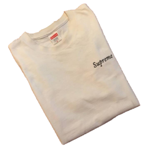 2015 Supreme Bacchanal Tee Supreme Tag