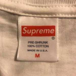 2017 Supreme Tag