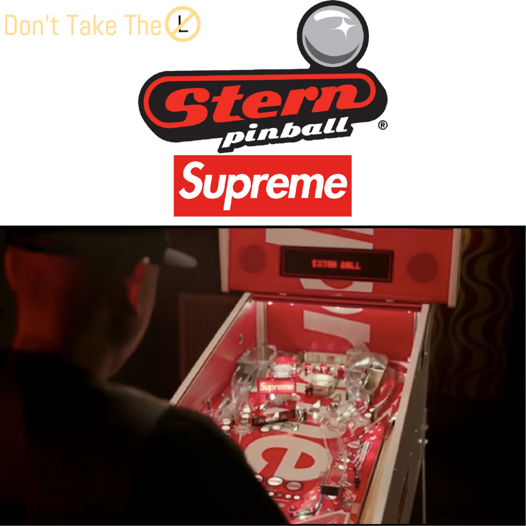 Supreme x Stern Pinball Machine