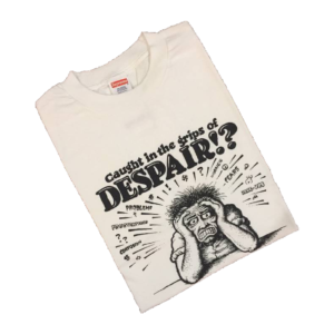 2007 Supreme x R. Crumb Despair Tee Supreme Tag