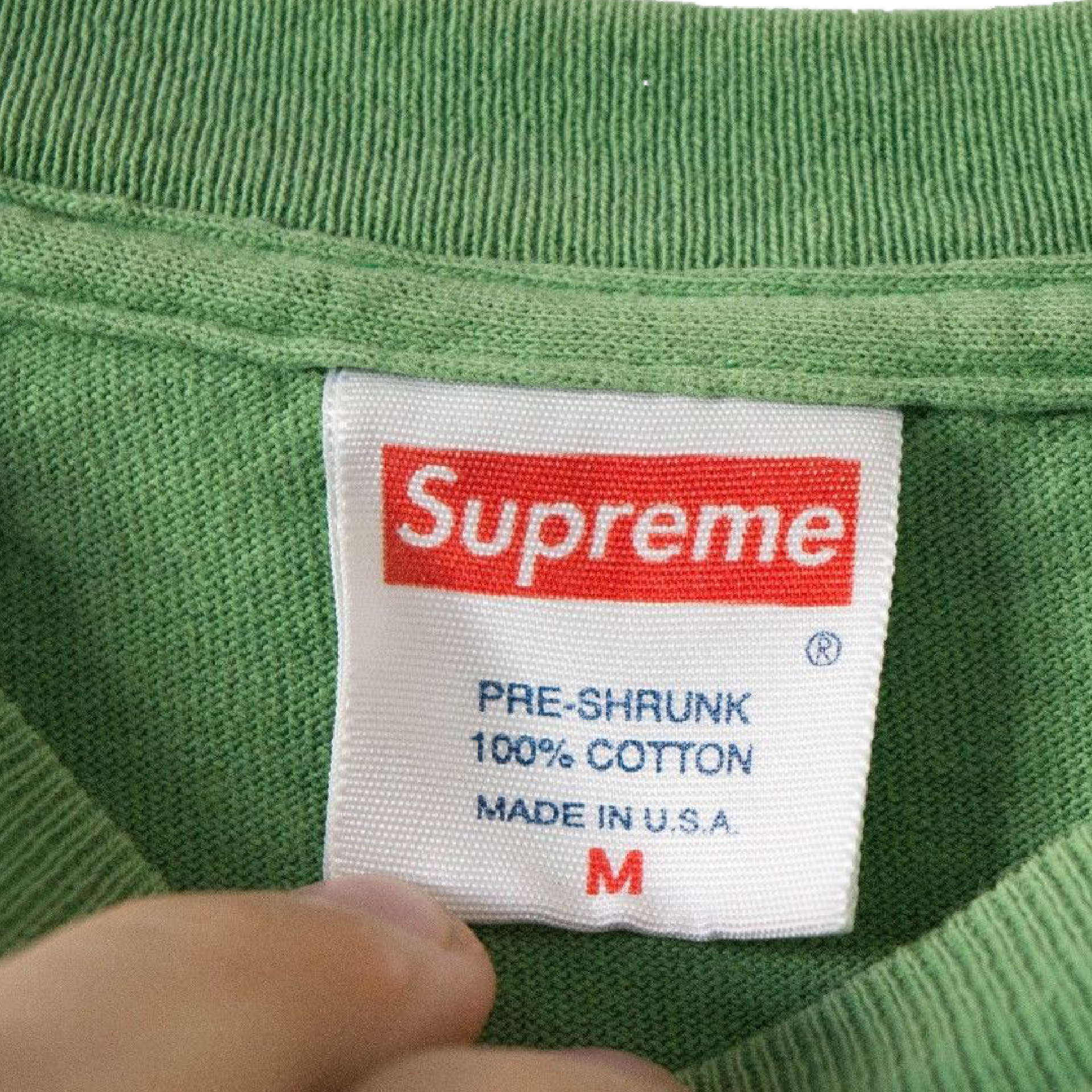 supreme bag tag