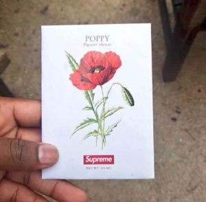 Supreme Spring/Summer 2018 Week 1 Drop Pictures Poppy Seeds free gift