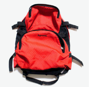 S/S 1998 Supreme Backpack Red