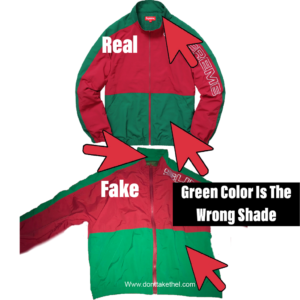 Supreme Split Track Jacket Real vs Fake