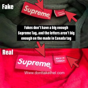 Supreme Sleeve Patch Hoodie Legit Check Guide Tags