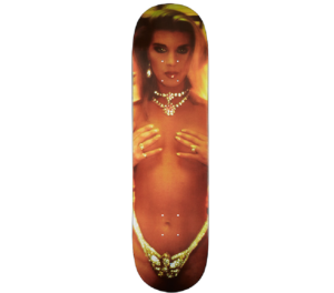 2018 - Supreme Kim in Rhinestones Skateboard Deck