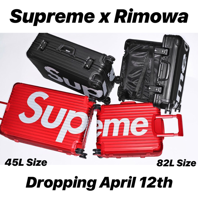 supreme rimowa size