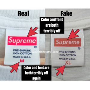 Supreme Abstract Tee Legit Check Guide