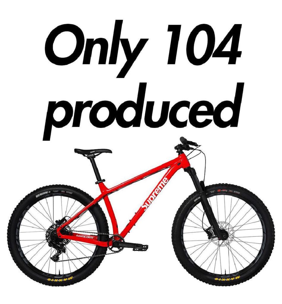 Rumored Only 104 Supreme x Santa Cruz Bikes Produced